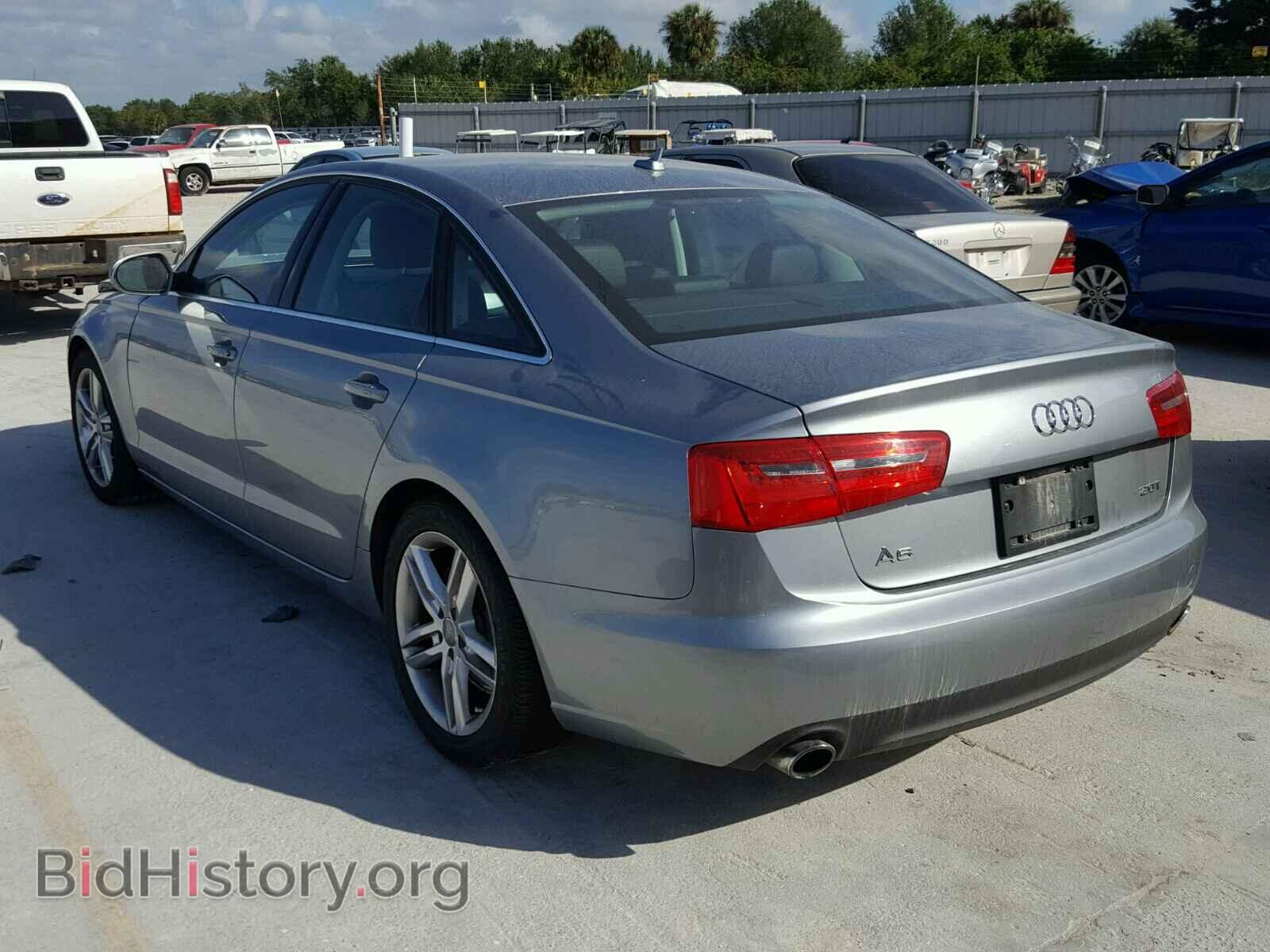 2012 AUDI A6 - VIN: WAUCFAFC7CN140425 - Фото 3