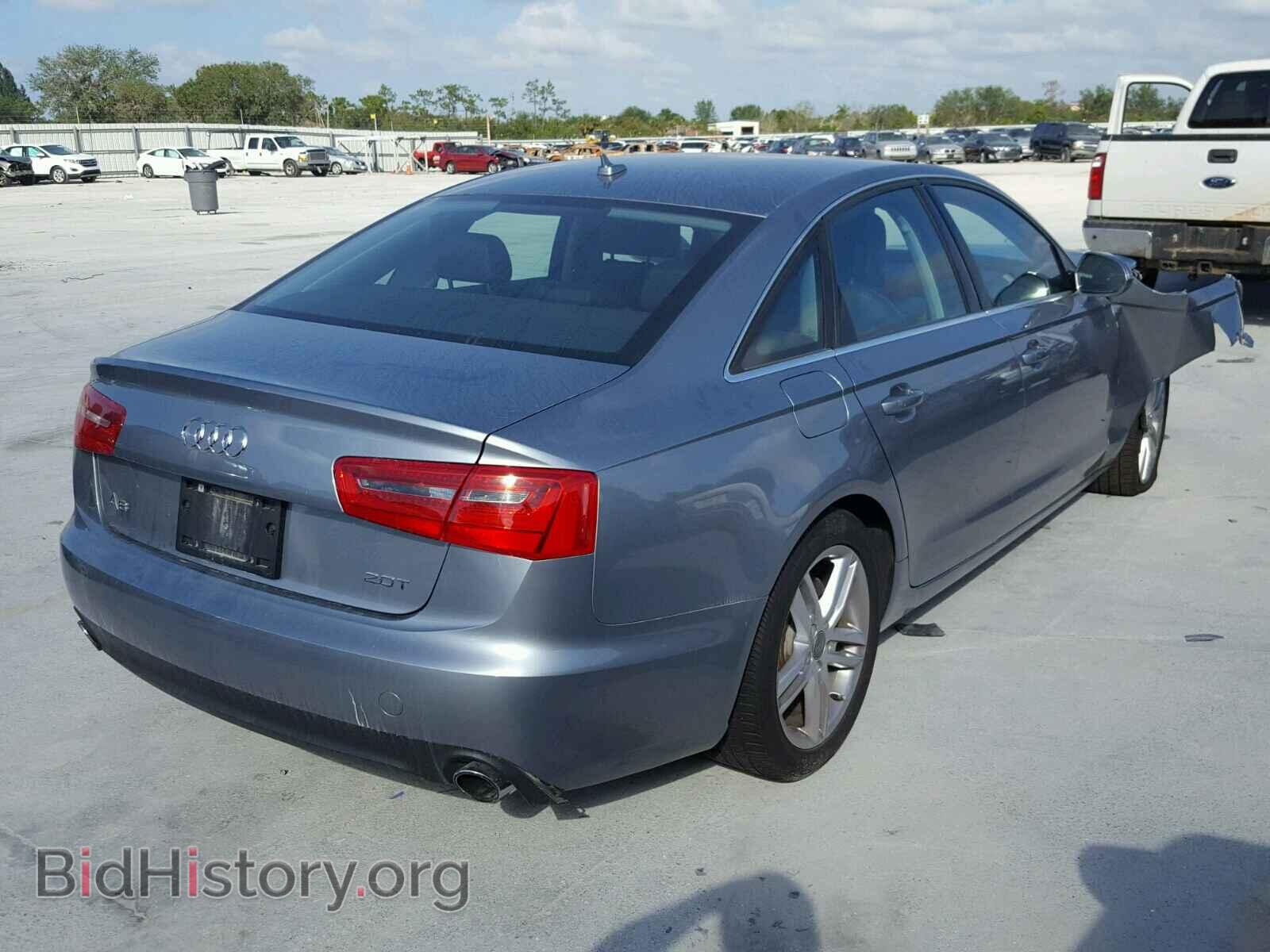 2012 AUDI A6 - VIN: WAUCFAFC7CN140425 - Фото 4