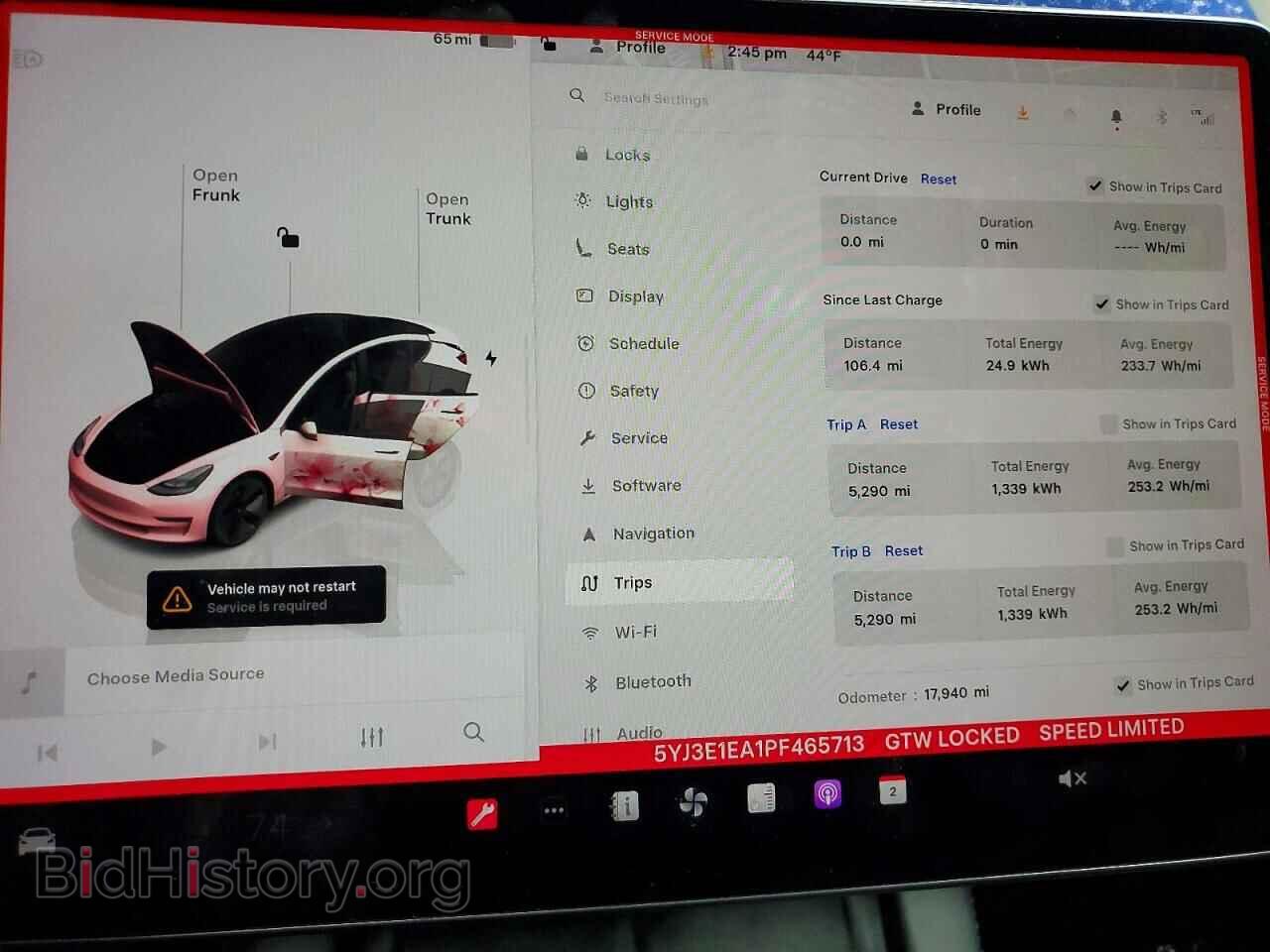 2023 TESLA MODEL 3 - VIN: 5YJ3E1EA1PF465713 - Photo 9