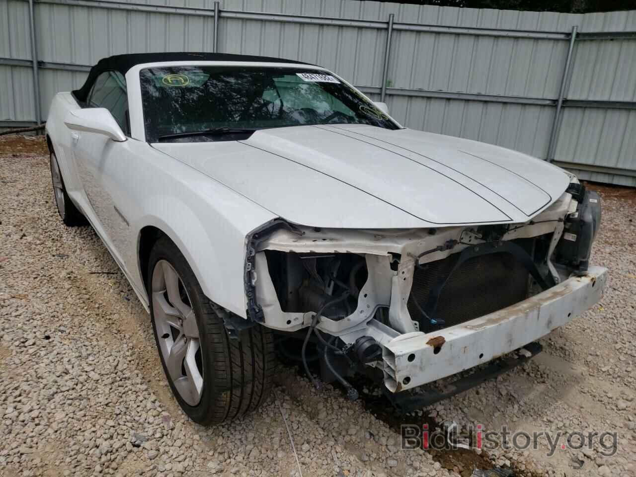 Photo 2G1FB3D30C9207971 - CHEVROLET CAMARO 2012