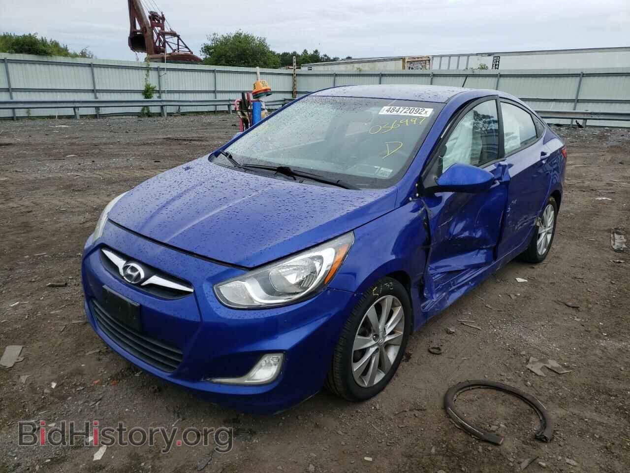 2012 HYUNDAI ACCENT - VIN: KMHCU4AE8CU036997 - Фото 2