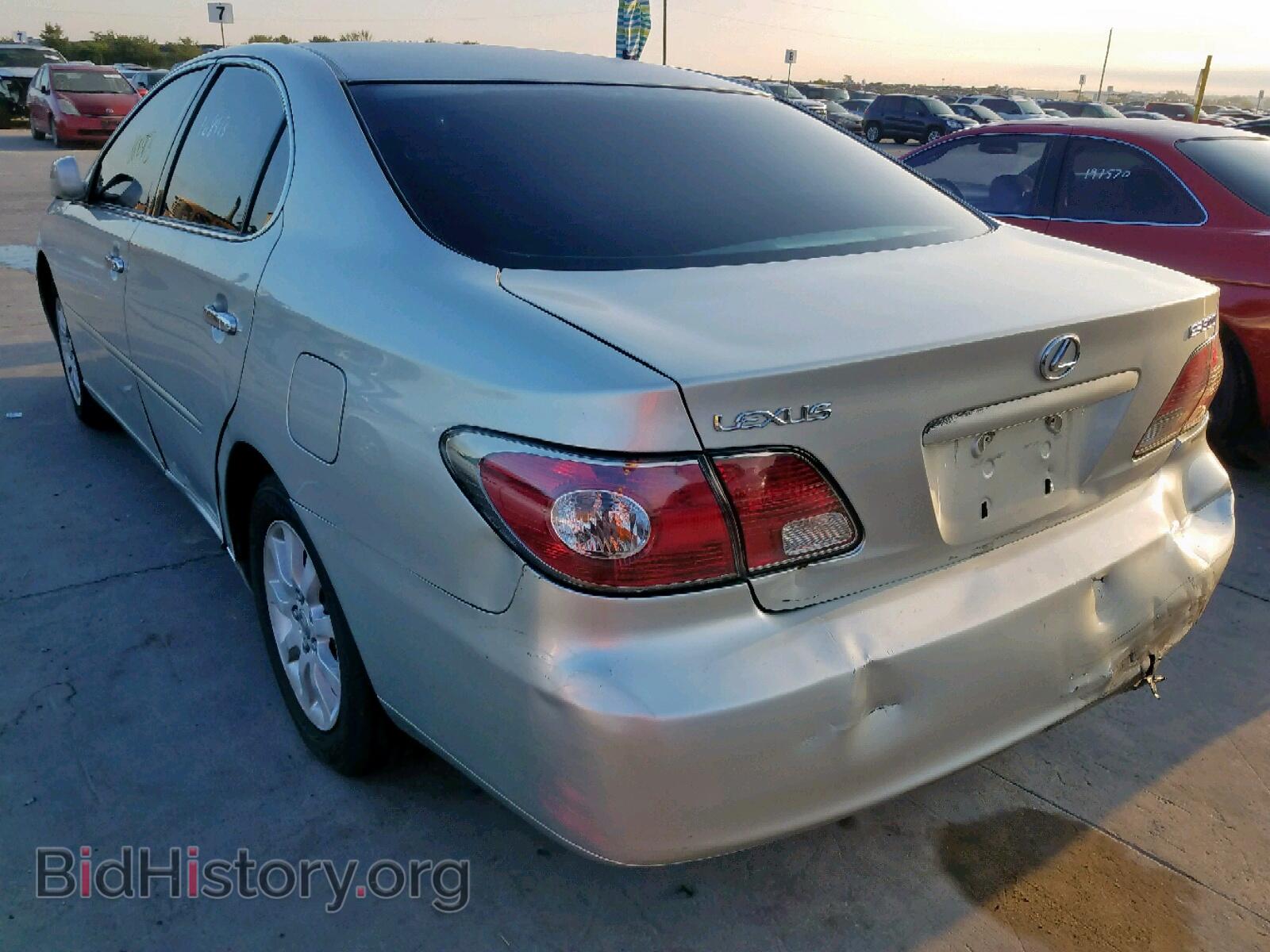 2003 LEXUS ES300 - VIN: JTHBF30G736018663 - Фото 3
