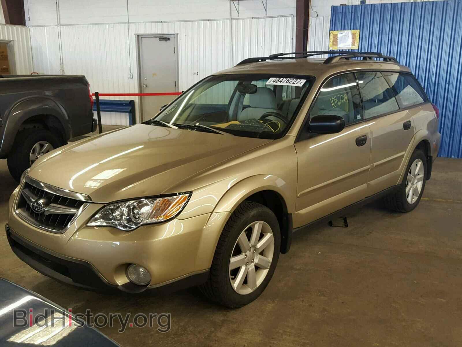2008 SUBARU OUTBACK - VIN: 4S4BP61C687301094 - Фото 2