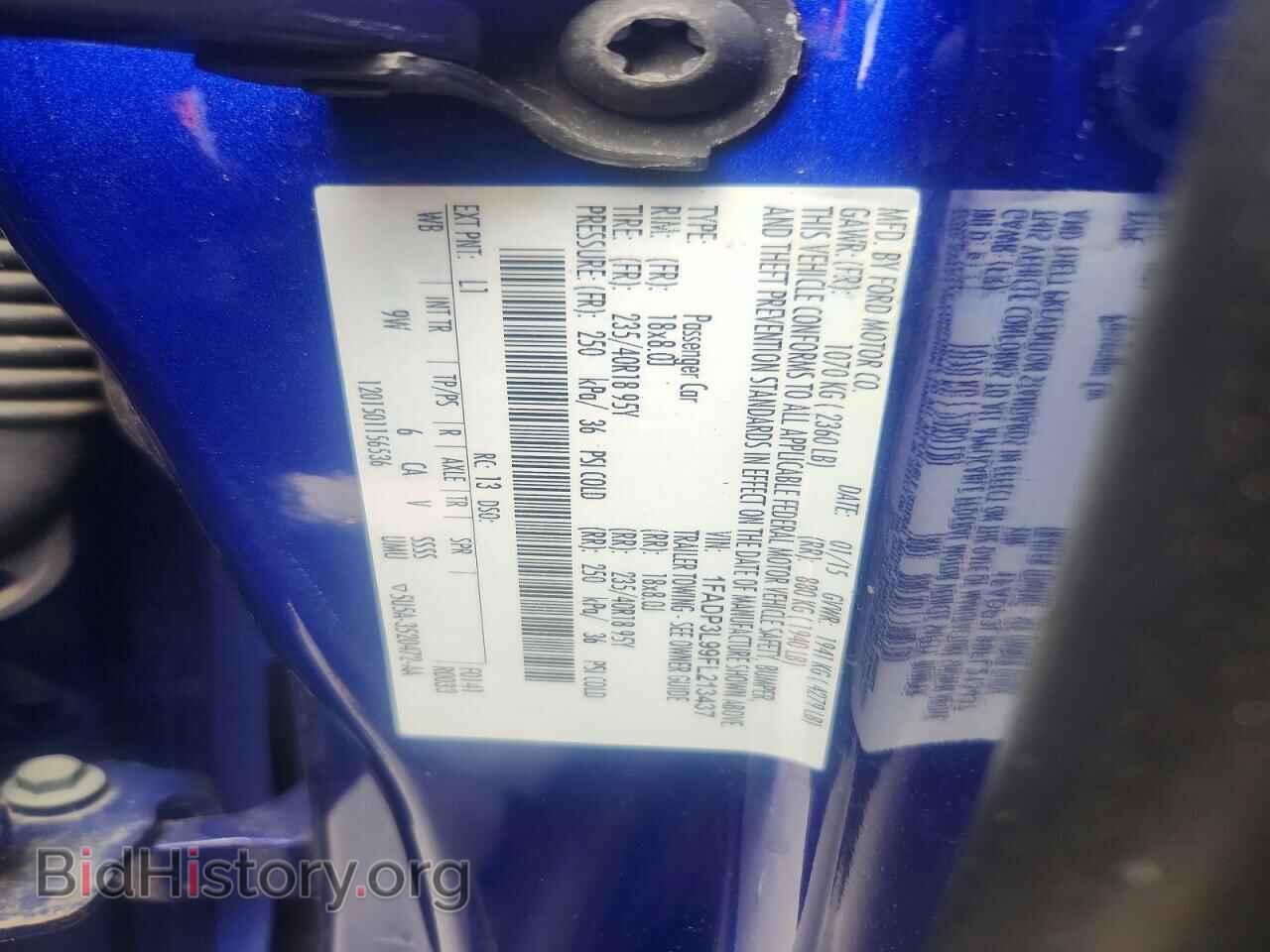 2015 FORD FOCUS - VIN: 1FADP3L99FL213437 - Photo 12