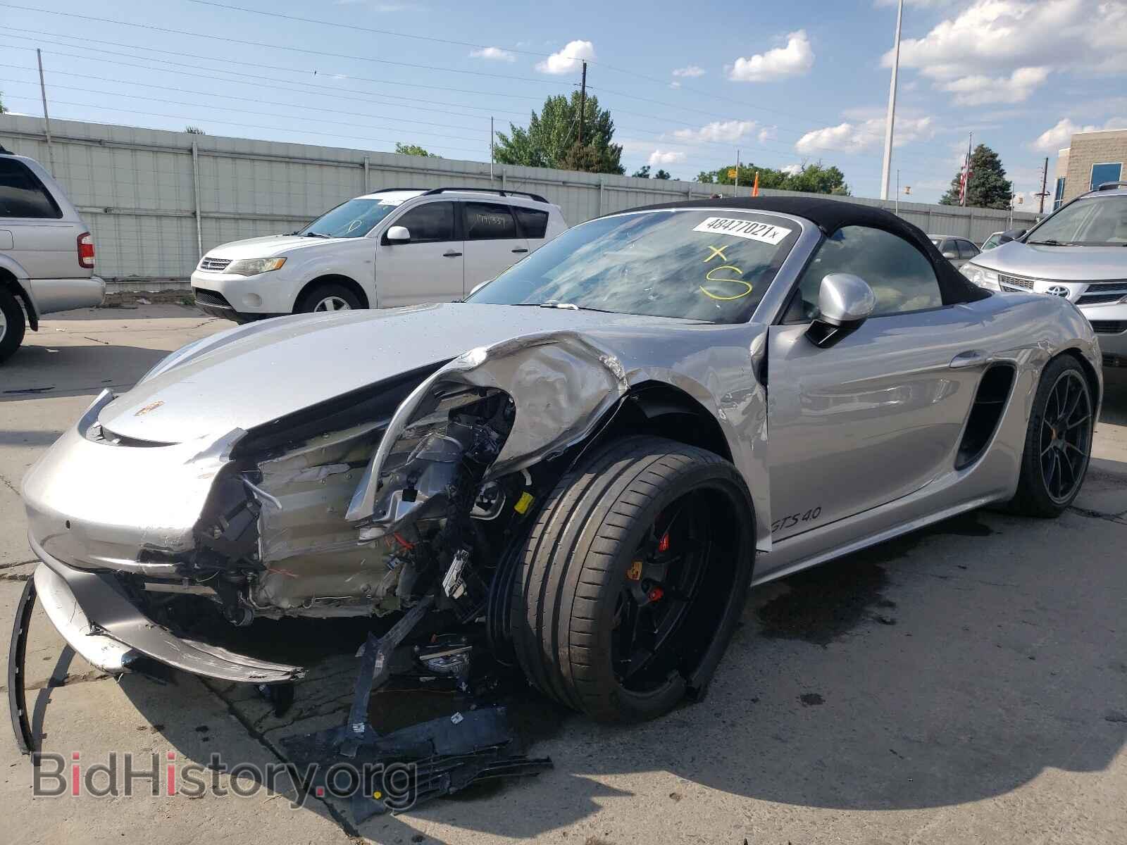 2021 PORSCHE BOXSTER - VIN: WP0CD2A8XMS232326 - Фото 2