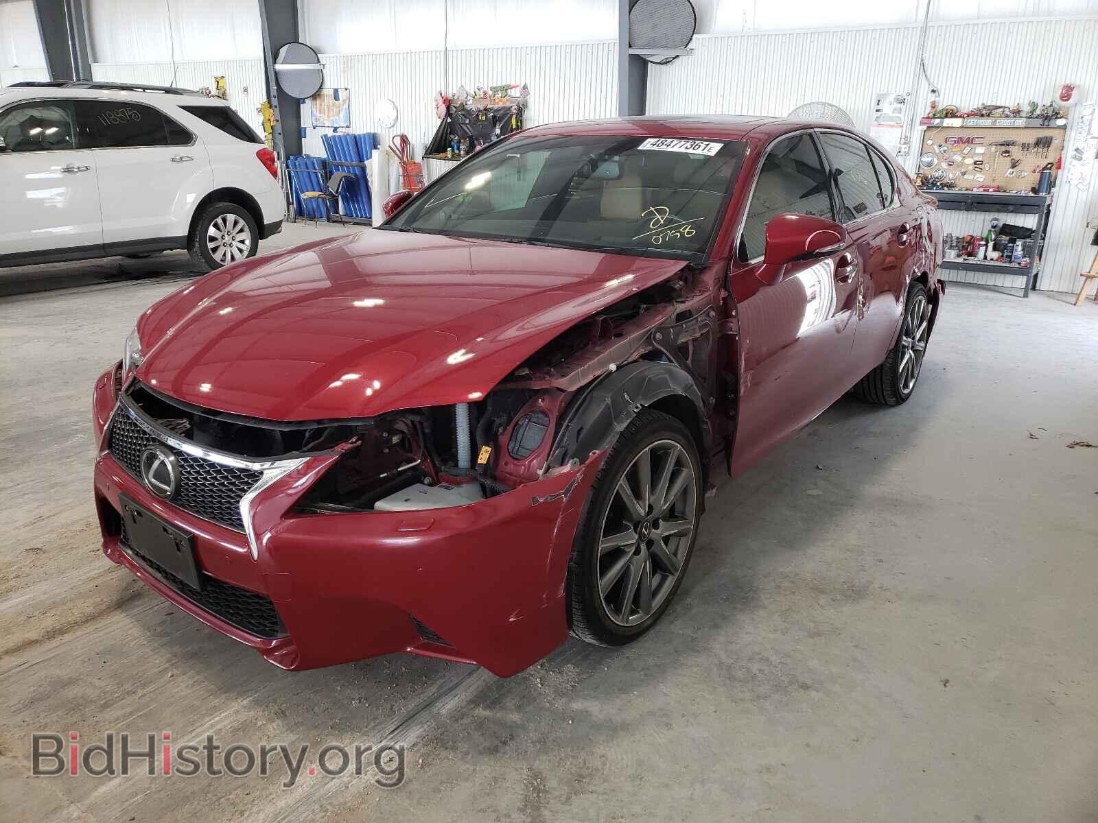 2013 LEXUS GS350 - VIN: JTHCE1BL9D5000758 - Фото 2