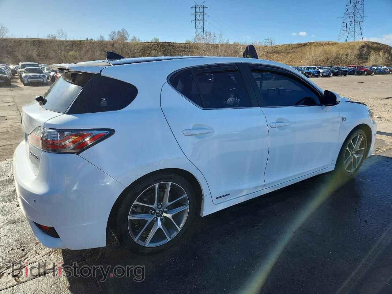 2014 LEXUS CT 200 - VIN: JTHKD5BH5E2179448 - Фото 3