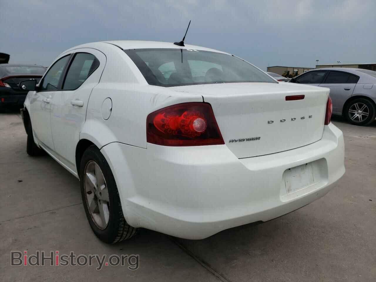 2013 DODGE AVENGER - VIN: 1C3CDZAB7DN563937 - Фото 3