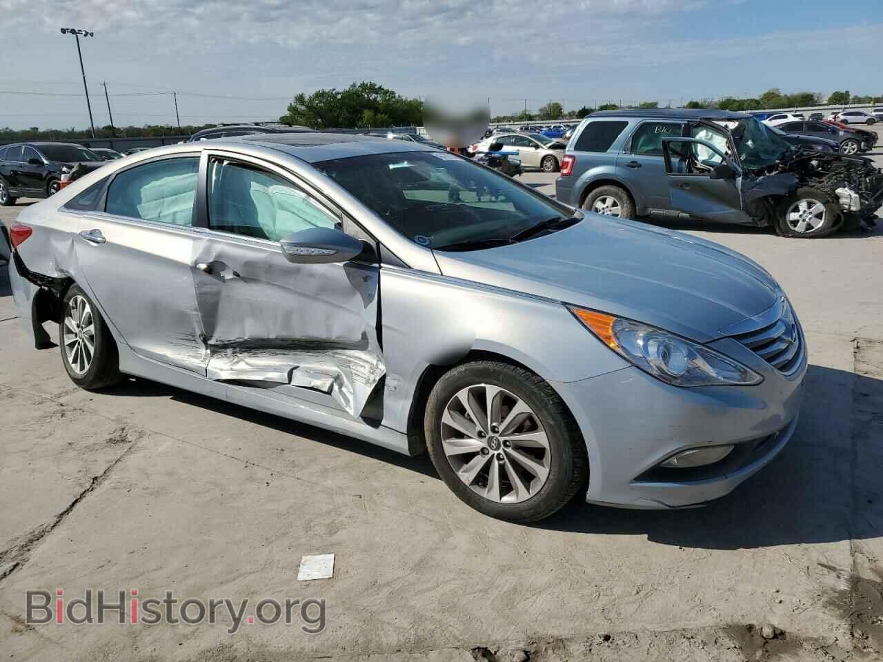 2014 HYUNDAI SONATA - VIN: 5NPEC4AC6EH885604 - Фото 4