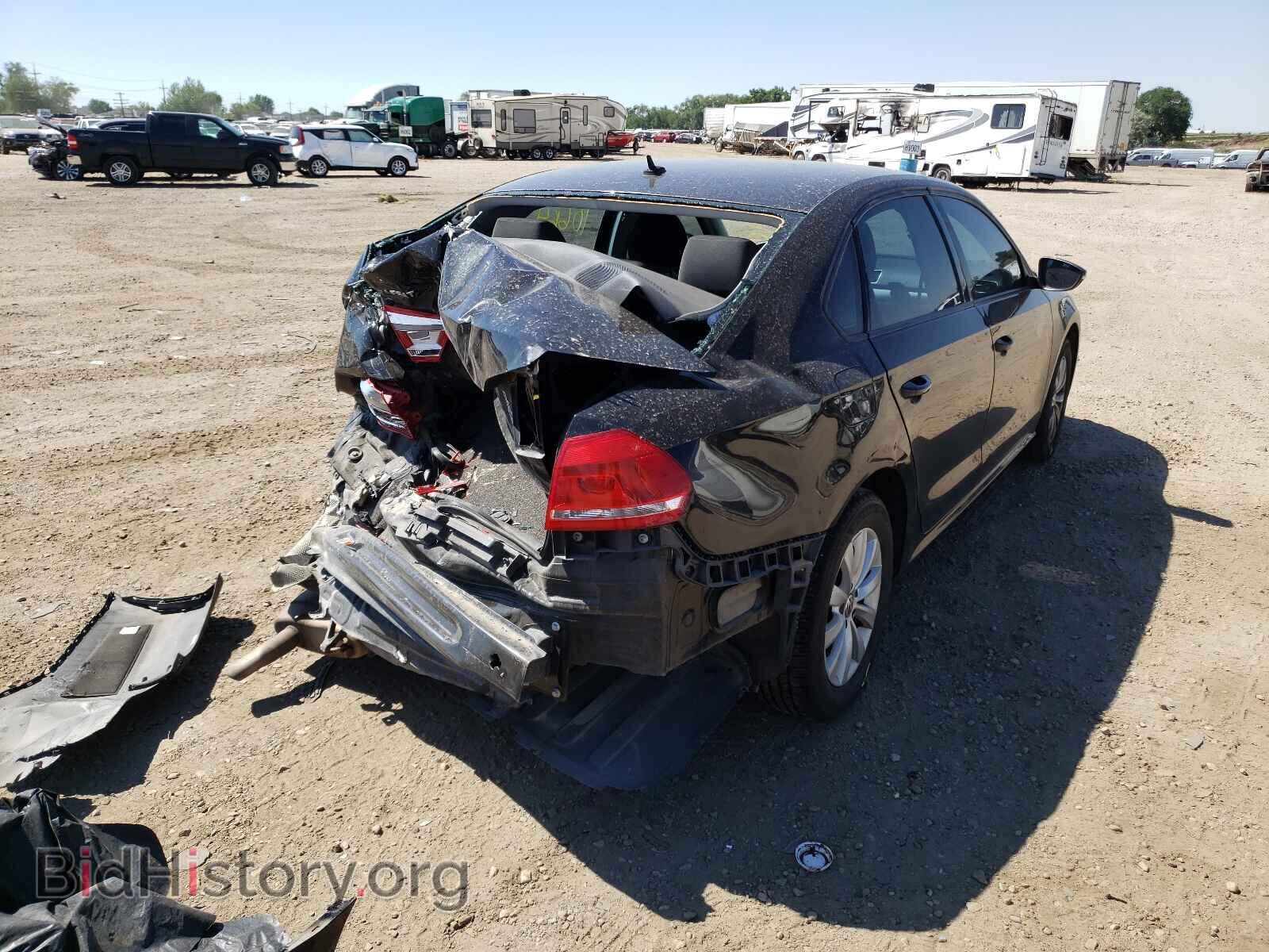 2012 VOLKSWAGEN PASSAT - VIN: 1VWAP7A37CC005665 - Фото 4