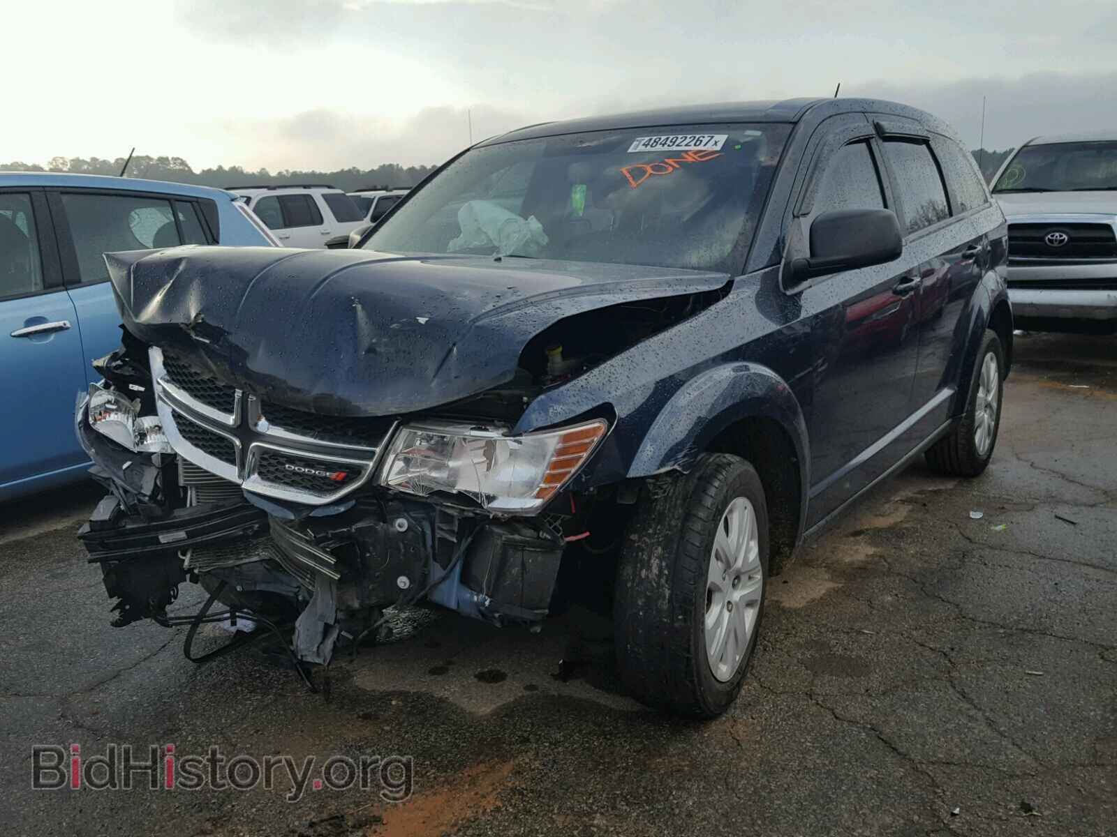 2013 DODGE JOURNEY - VIN: 3C4PDCAB4DT732984 - Фото 2