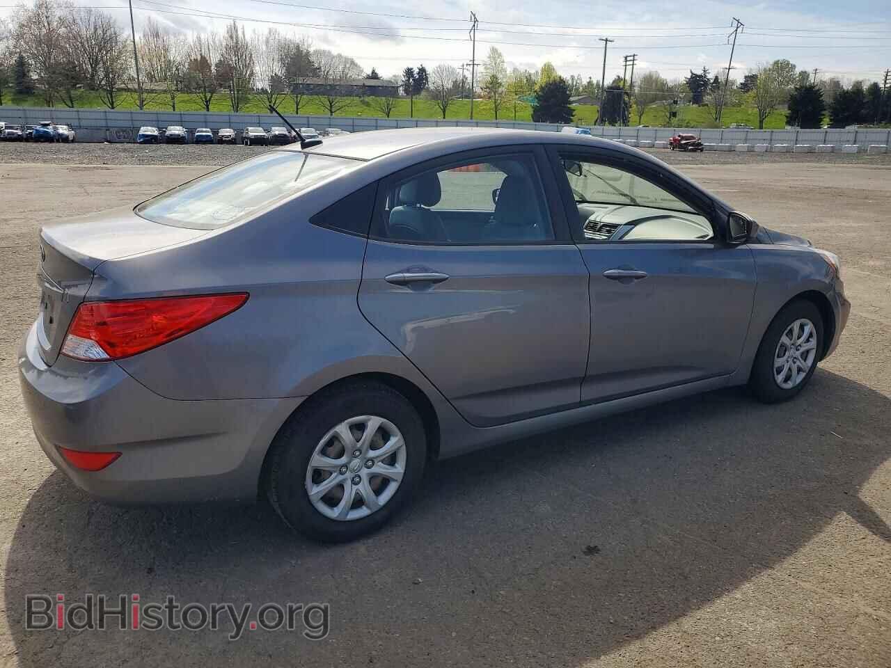 2014 HYUNDAI ACCENT - VIN: KMHCT4AE3EU742880 - Фото 3