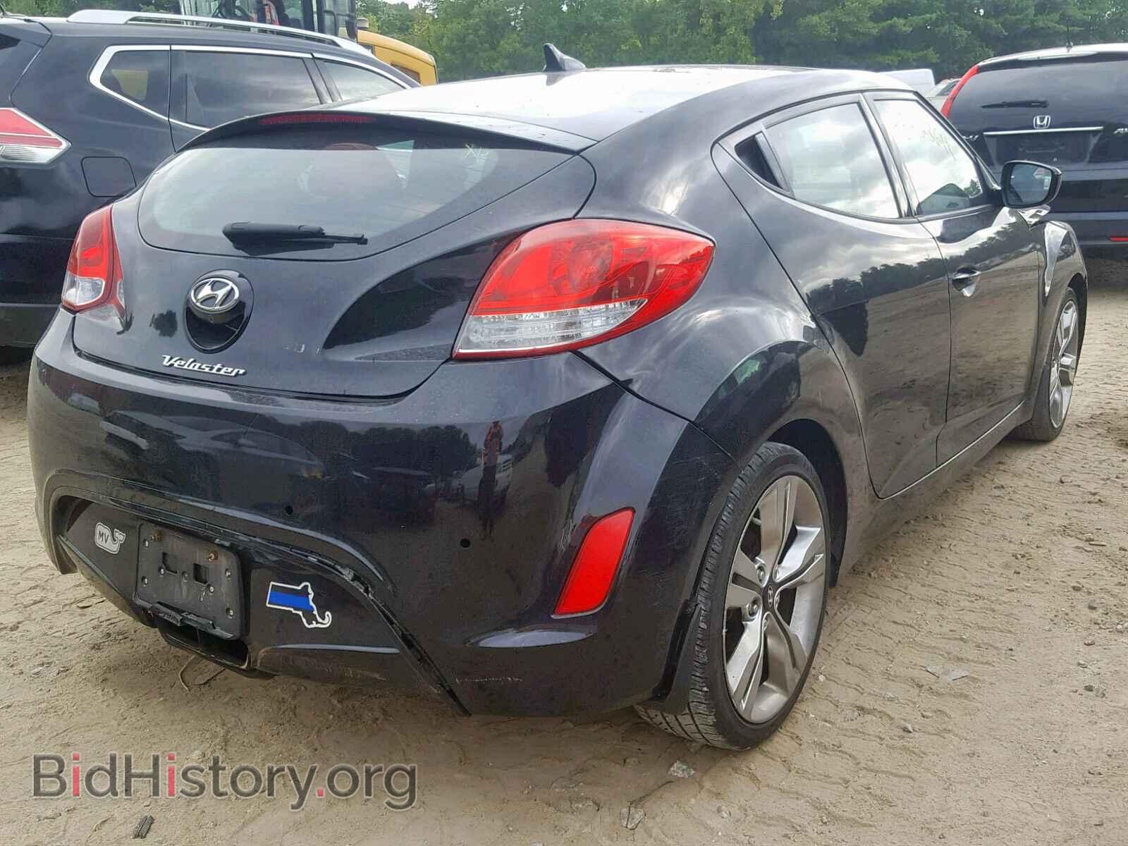 2012 HYUNDAI VELOSTER - VIN: KMHTC6AD0CU049247 - Фото 4