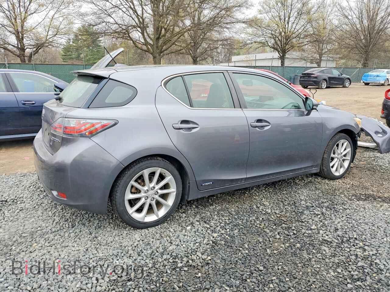 2012 LEXUS CT 200 - VIN: JTHKD5BH7C2055842 - Фото 3