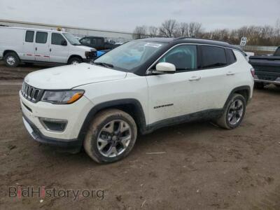 2020 Jeep COMPASS Limited, white — VIN 3C4NJDCB6LT209791, Copart