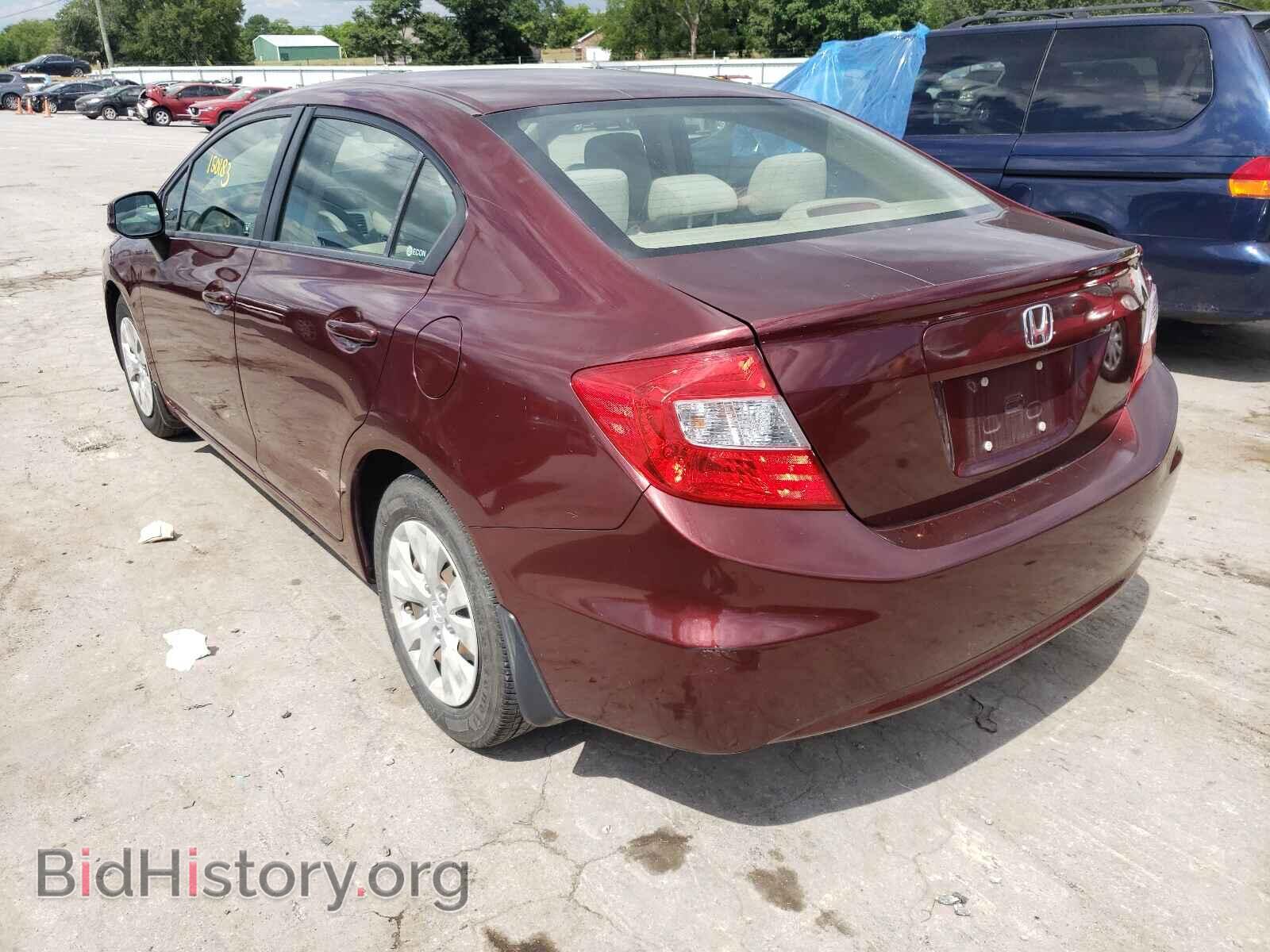 2012 HONDA CIVIC - VIN: JHMFB2F52CS005338 - Фото 3