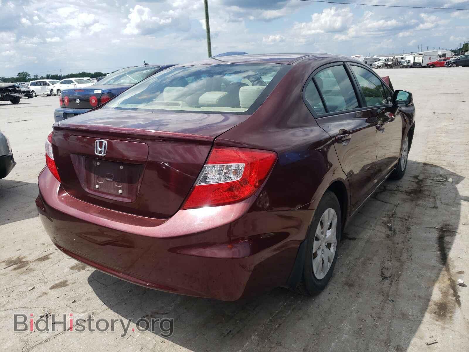 2012 HONDA CIVIC - VIN: JHMFB2F52CS005338 - Фото 4