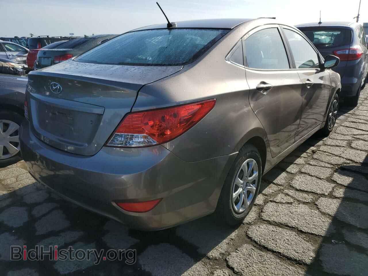 2014 HYUNDAI ACCENT - VIN: KMHCT4AE8EU708188 - Фото 3