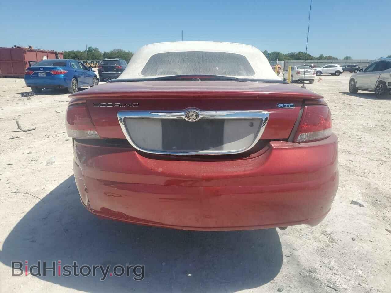 2006 CHRYSLER SEBRING - VIN: 1C3EL75R66N135948 - Фото 6
