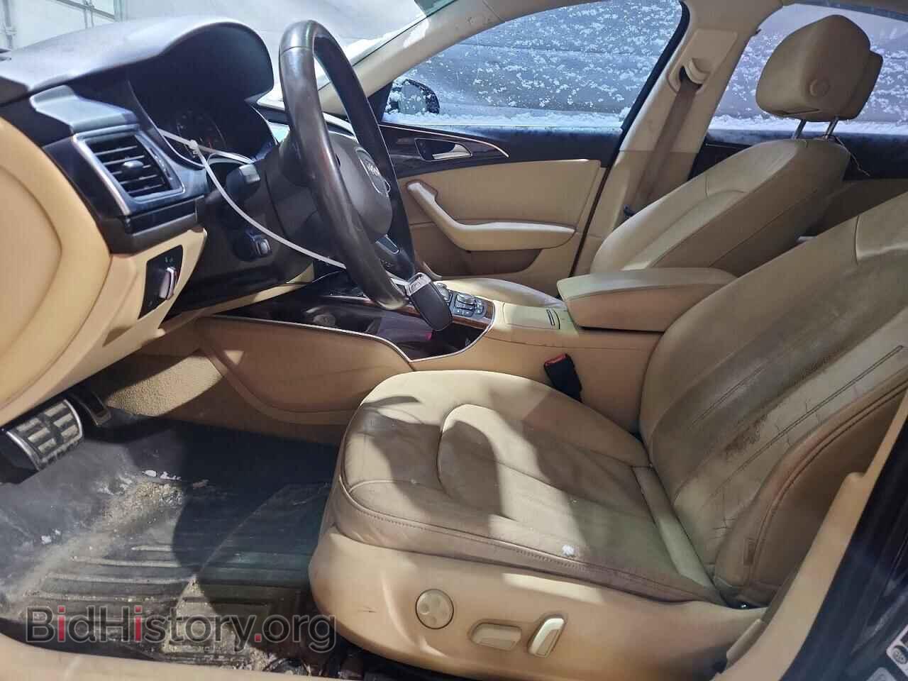 2012 AUDI A6 - VIN: WAUGGAFC2CN092461 - Фото 7