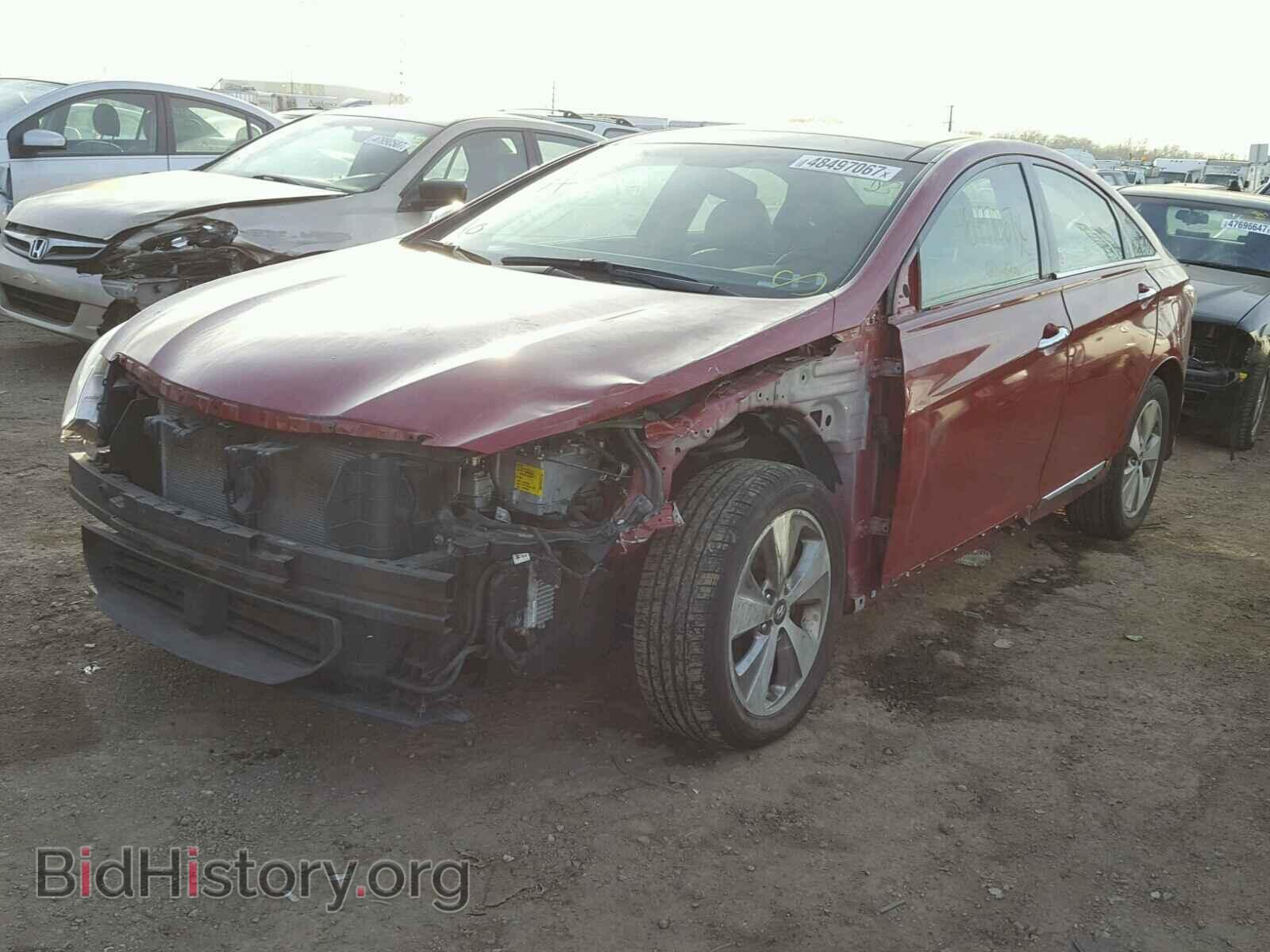 2012 HYUNDAI SONATA - VIN: KMHEC4A49CA047074 - Photo 2