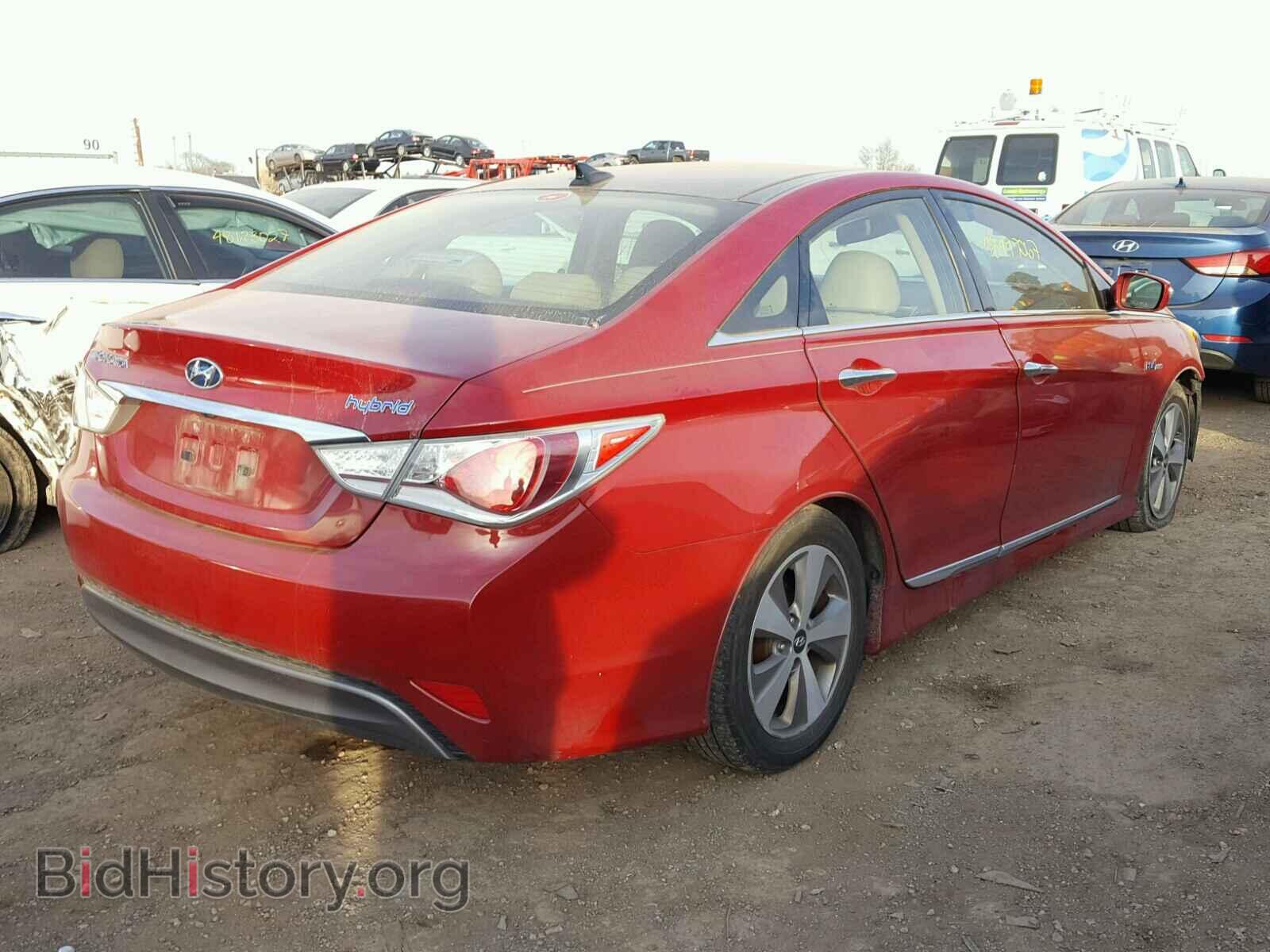 2012 HYUNDAI SONATA - VIN: KMHEC4A49CA047074 - Photo 4