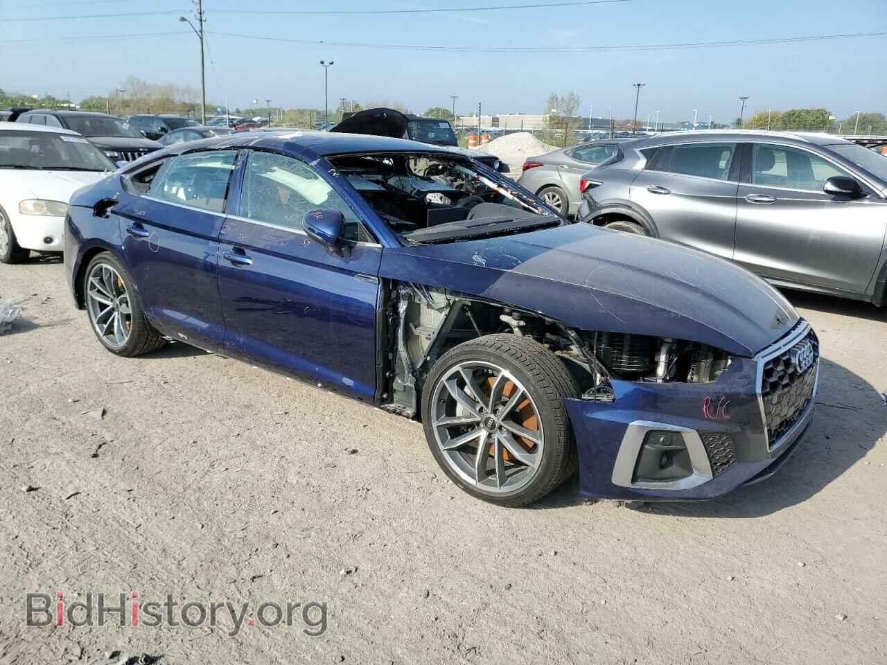 2022 AUDI A5 - VIN: WAUFACF53NA021970 - Фото 4
