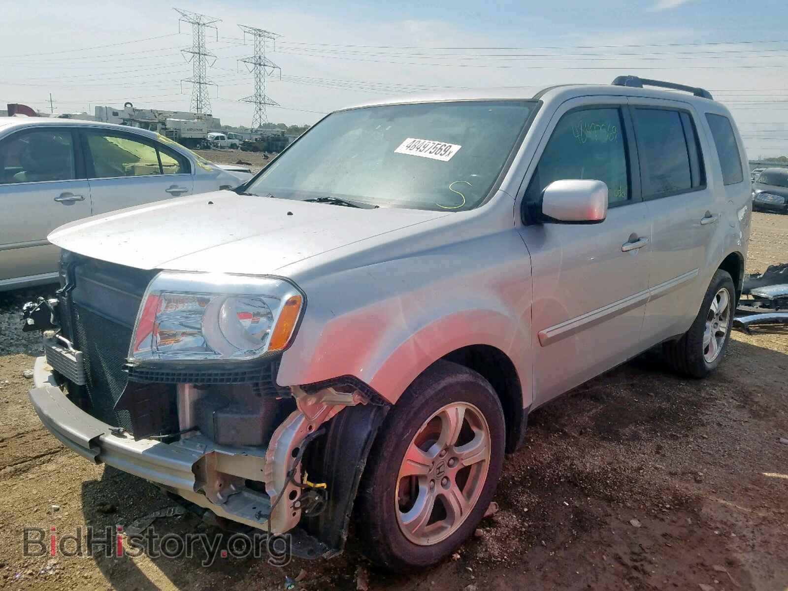 2014 HONDA PILOT - VIN: 5FNYF4H54EB043662 - Фото 2
