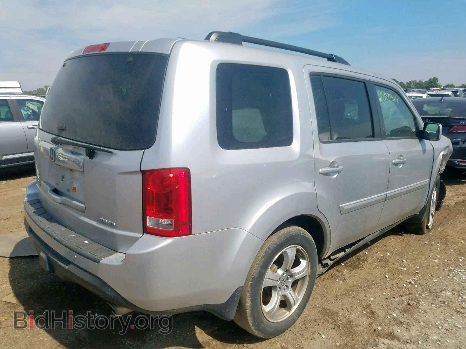 2014 HONDA PILOT - VIN: 5FNYF4H54EB043662 - Фото 4
