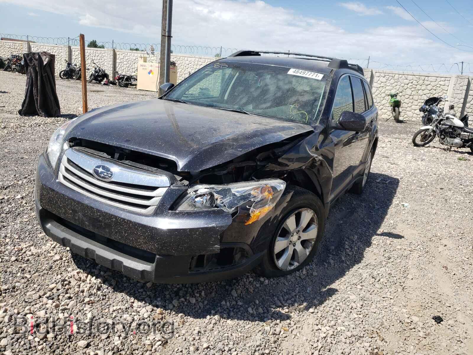 2011 SUBARU OUTBACK - VIN: 4S4BRBCC9B3355407 - Фото 2
