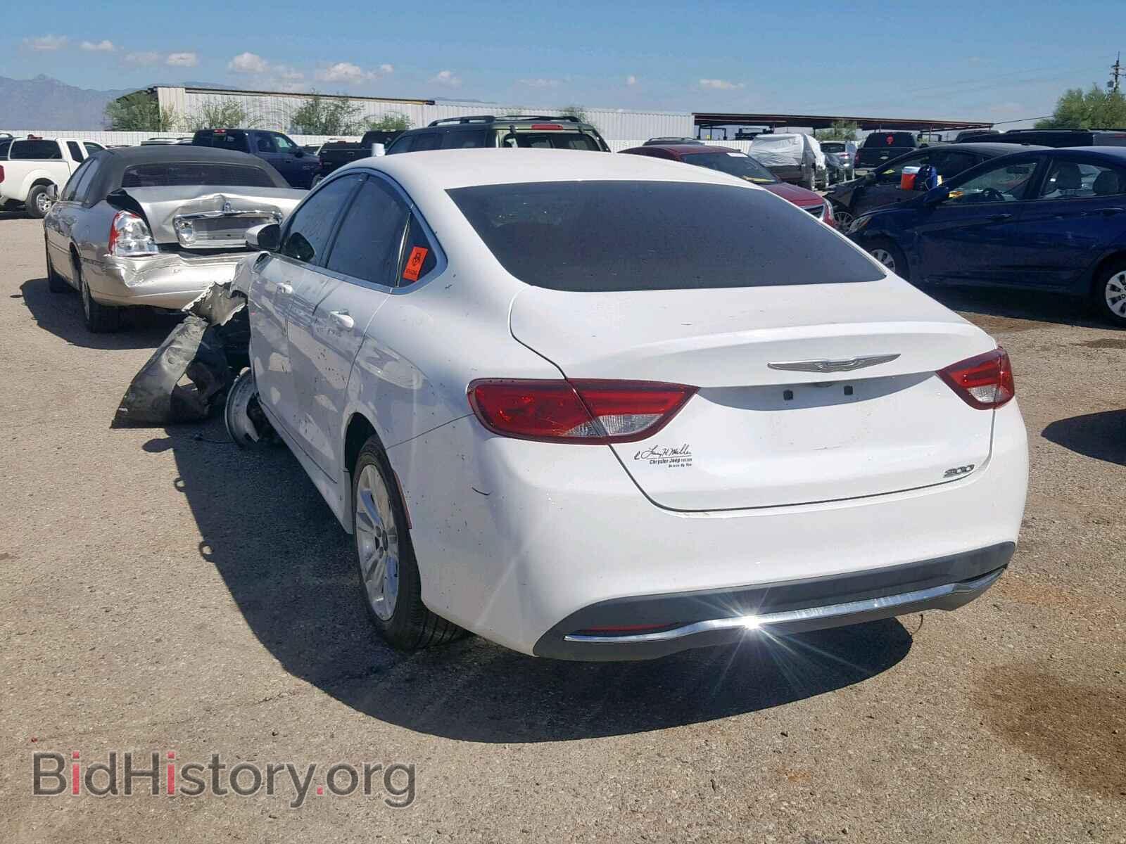 2016 CHRYSLER 200 - VIN: 1C3CCCAB7GN107831 - Фото 3