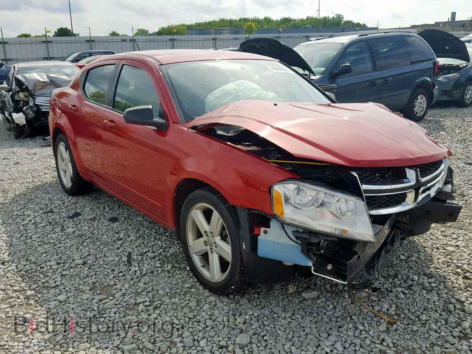 Photo 1C3CDZAB7DN741393 - DODGE AVENGER 2013