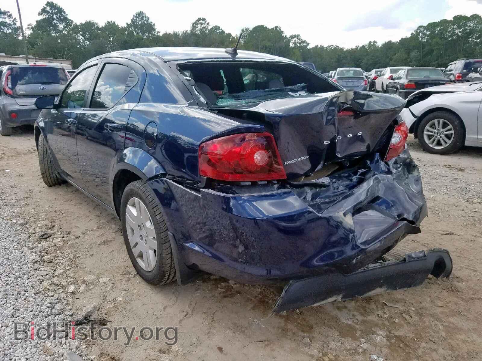 2013 DODGE AVENGER - VIN: 1C3CDZAB4DN741822 - Фото 3