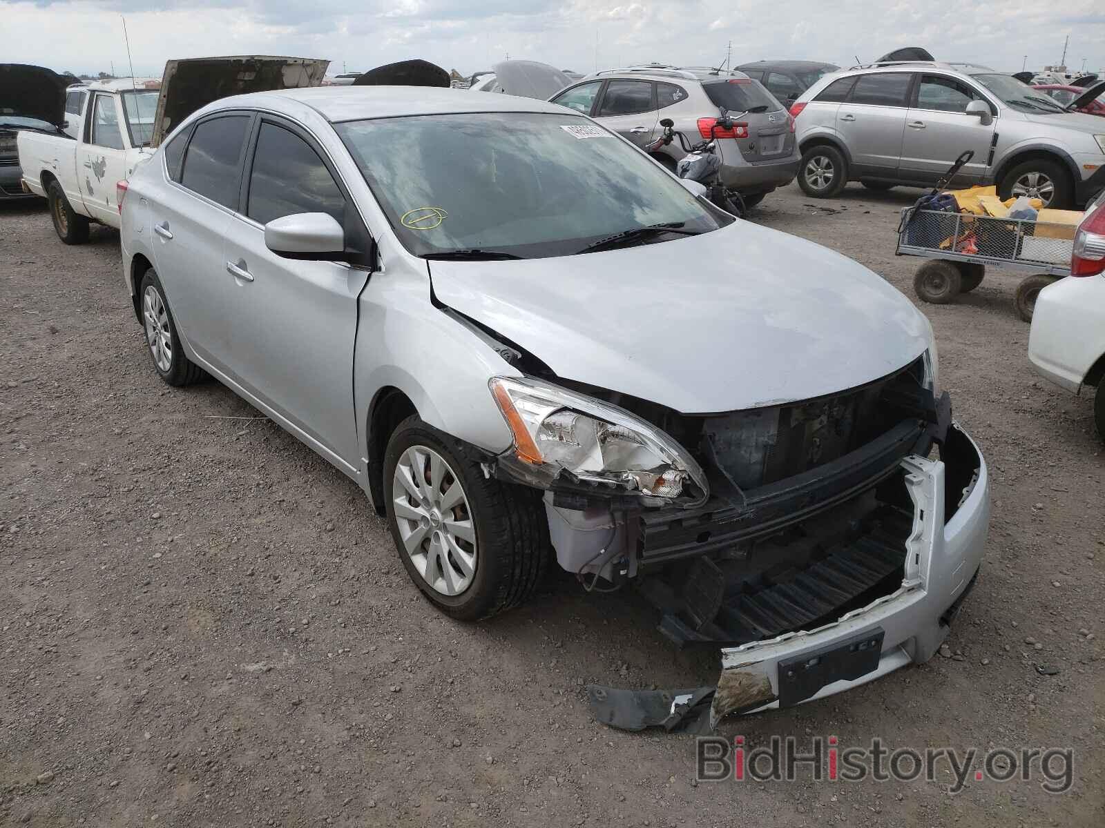 Photo 1N4AB7AP1EN853090 - NISSAN SENTRA 2014