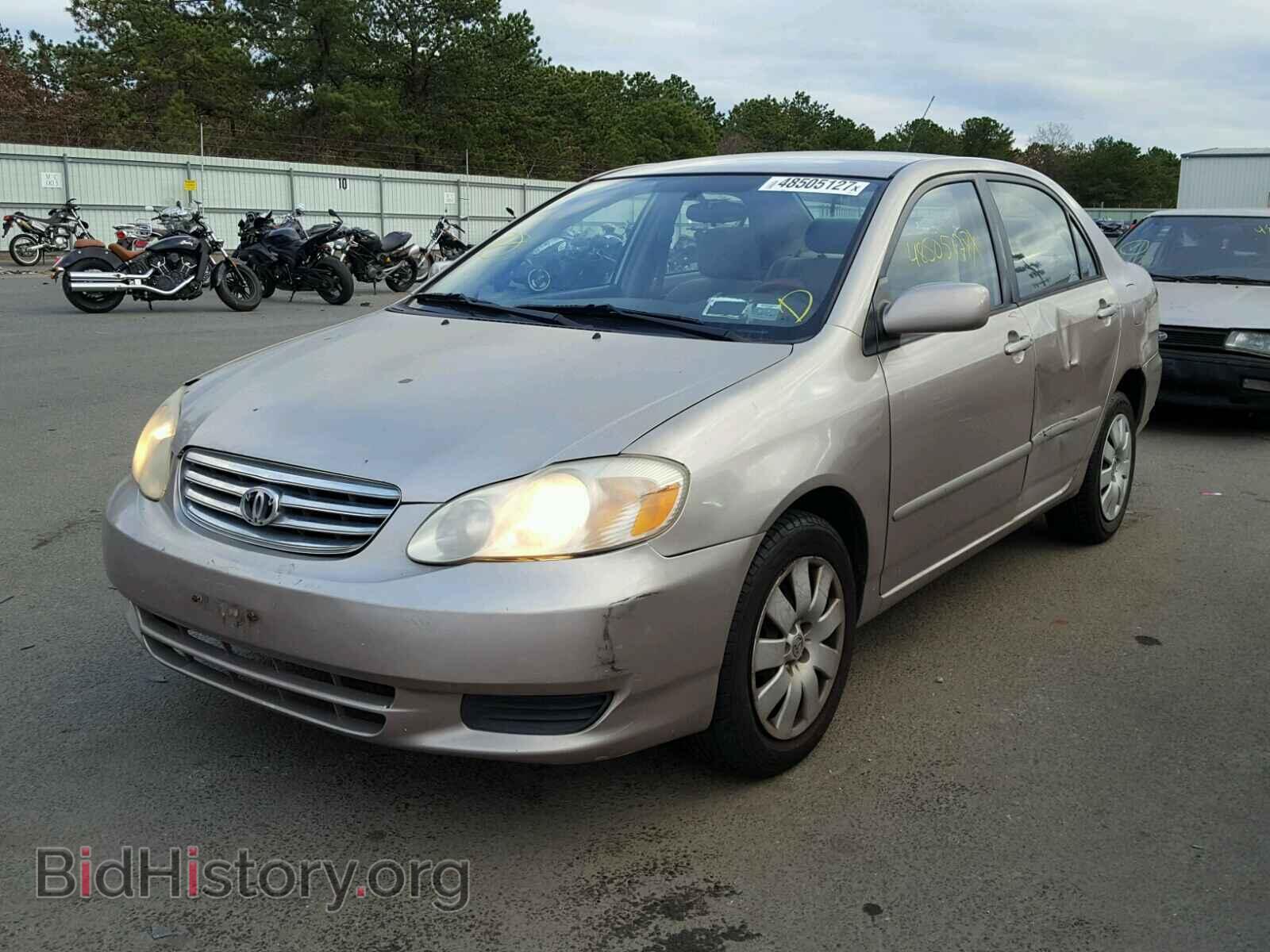 2003 TOYOTA COROLLA - VIN: 2T1BR32EX3C022641 - Фото 2