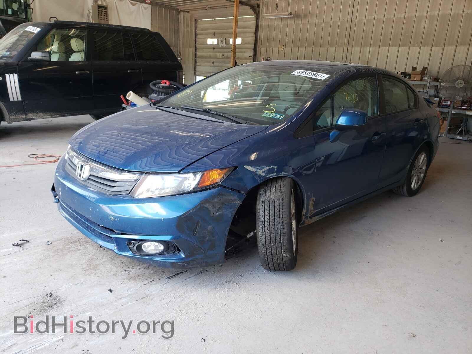2012 HONDA CIVIC - VIN: 19XFB2F81CE313163 - Фото 2