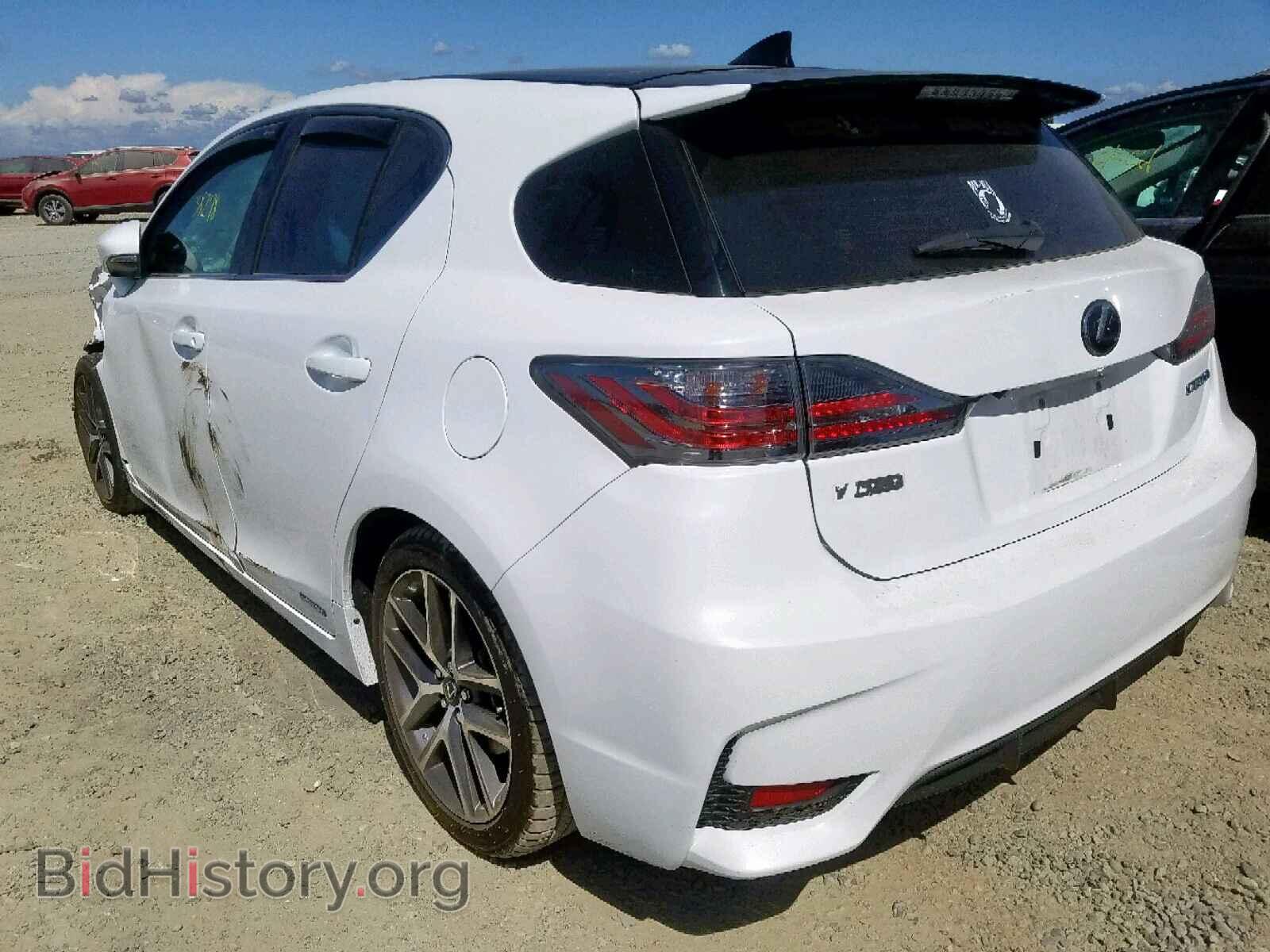 2016 LEXUS CT 200 - VIN: JTHKD5BH2G2273810 - Фото 3
