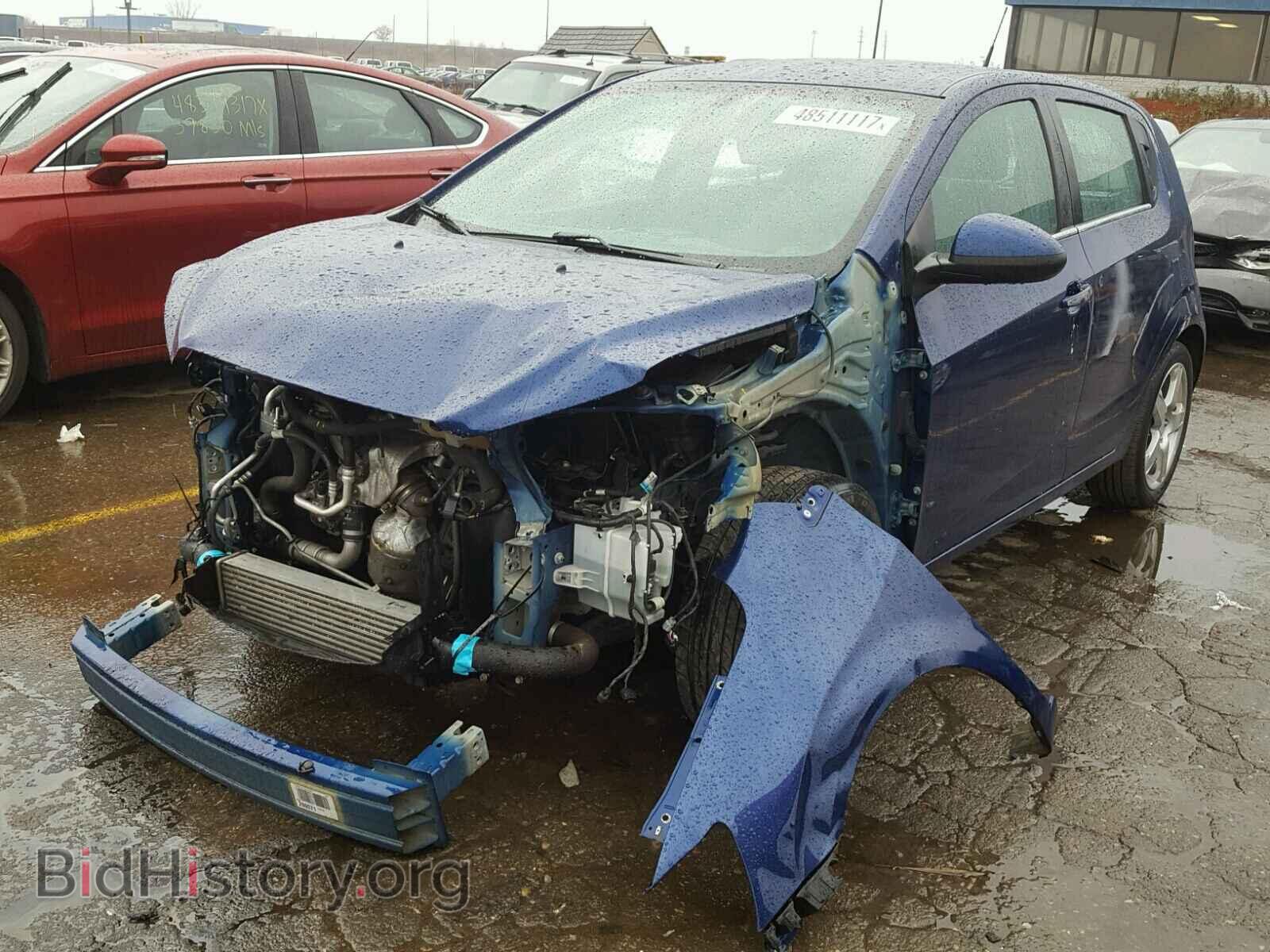 2014 CHEVROLET SONIC - VIN: 1G1JE6SB4E4105995 - Фото 2
