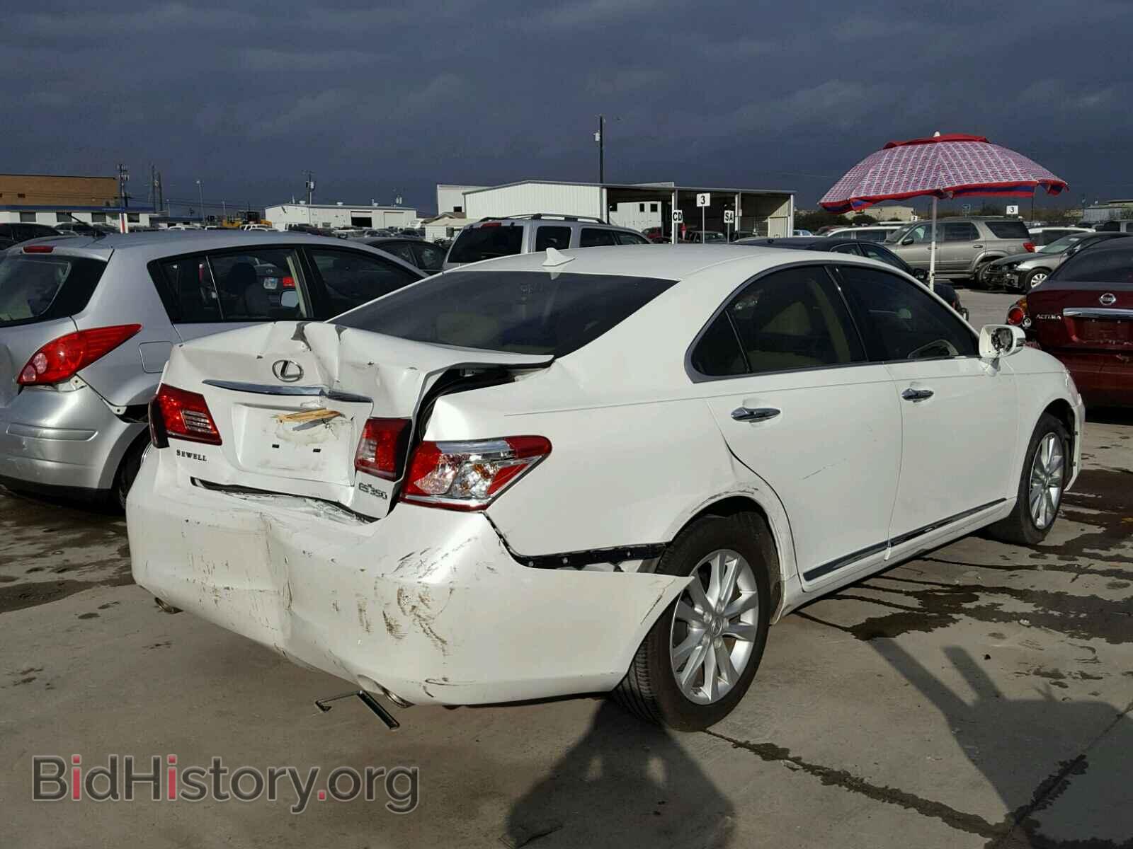 2011 LEXUS ES350 - VIN: JTHBK1EG0B2463339 - Фото 4