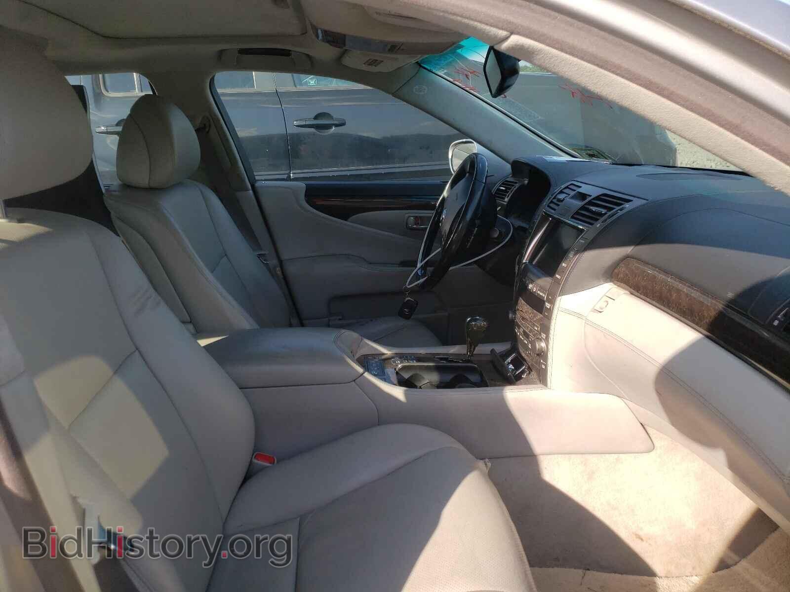 2008 LEXUS LS600 - VIN: JTHDU46F085001235 - Фото 5