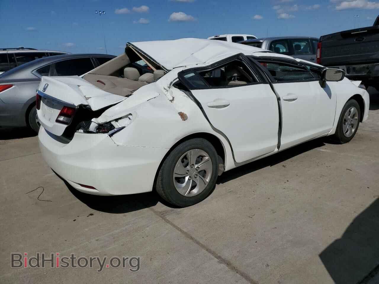 2014 HONDA CIVIC - VIN: 19XFB2F55EE238931 - Фото 3