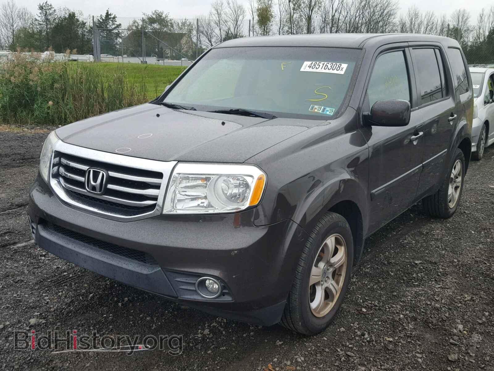 2013 HONDA PILOT EX - VIN: 5FNYF4H45DB020347 - Фото 2
