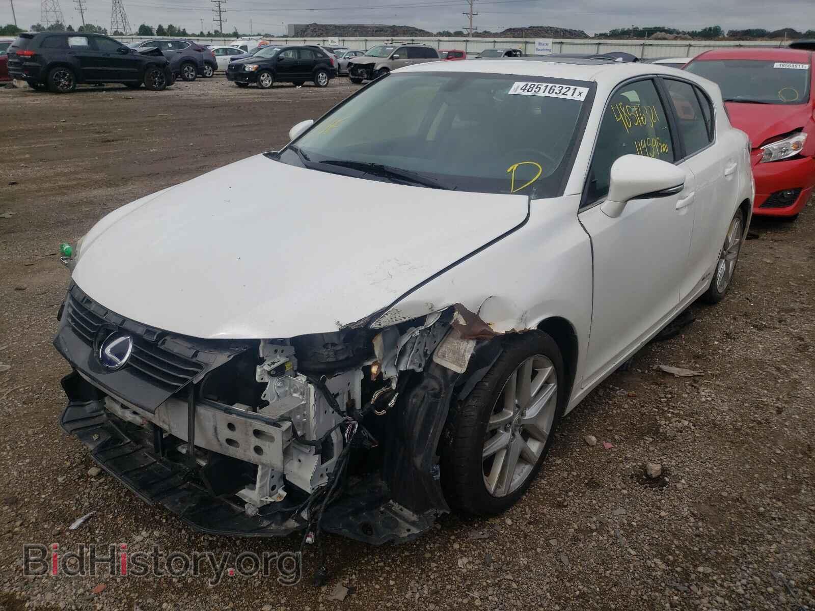 2014 LEXUS CT 200 - VIN: JTHKD5BH4E2185080 - Фото 2
