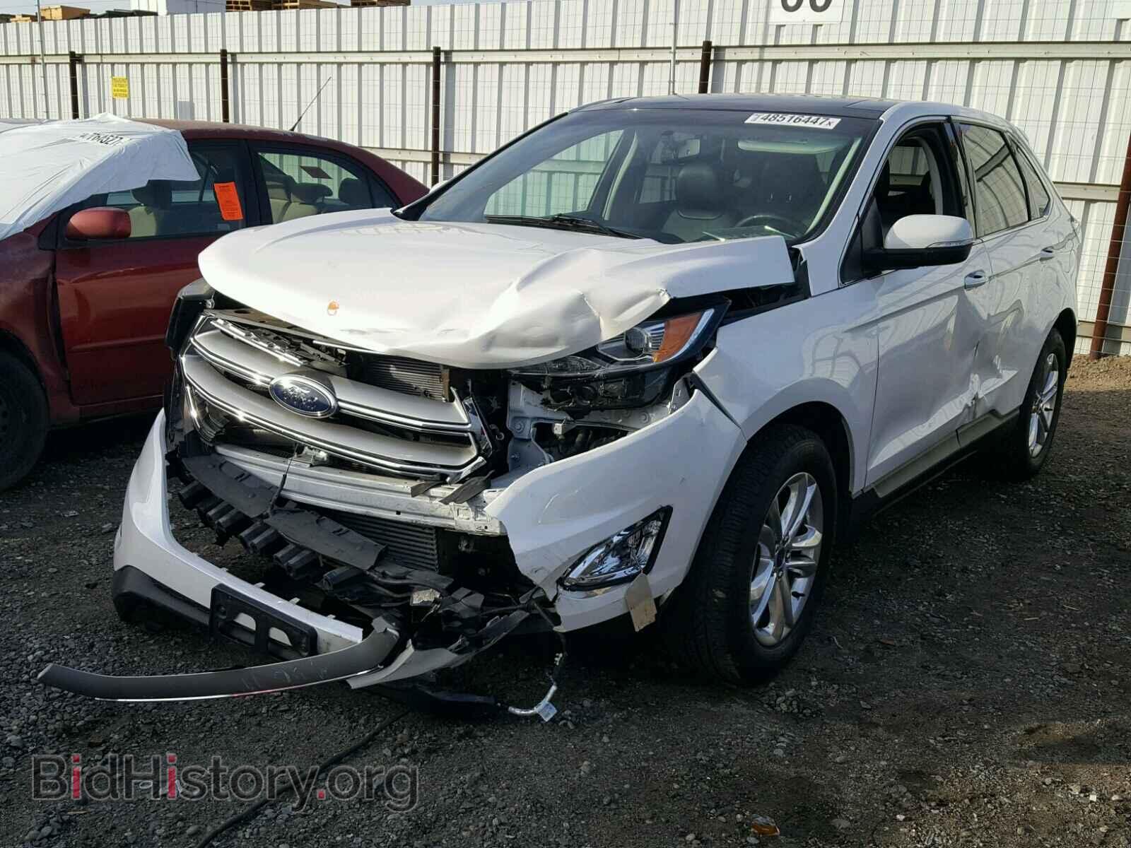 2015 FORD EDGE - VIN: 2FMTK4J97FBB81760 - Фото 2