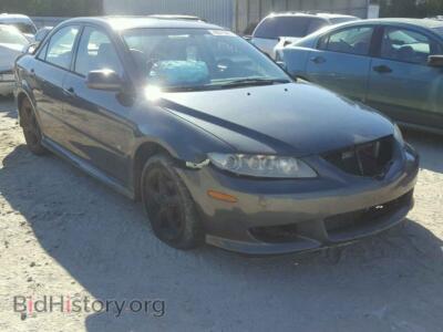 2005 Mazda 6 6 S, темно-серый — VIN 1YVHP80D455M20929, Copart