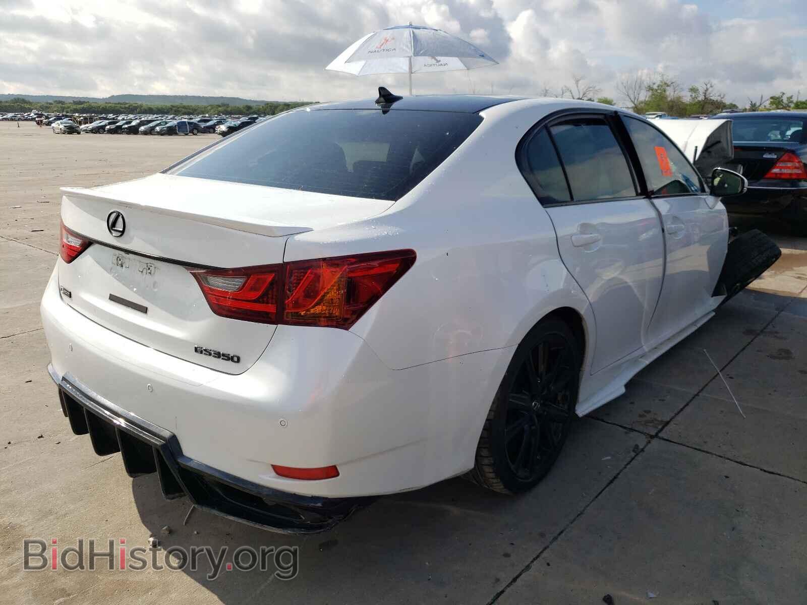 2013 LEXUS GS350 - VIN: JTHBE1BL2D5015078 - Фото 4