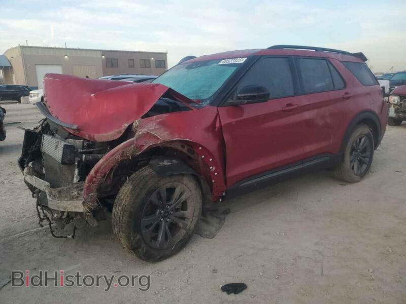 2022 Ford EXPLORER XLT (VIN 1FMSK8DH6NGA83302) — фото 1 из 12, Copart, повреждение: по всему кузову
