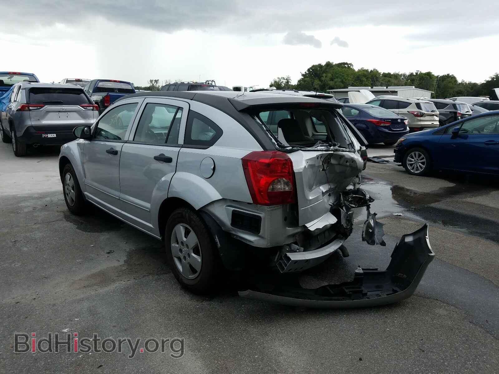 2007 DODGE CALIBER - VIN: 1B3HB28B27D567247 - Фото 3