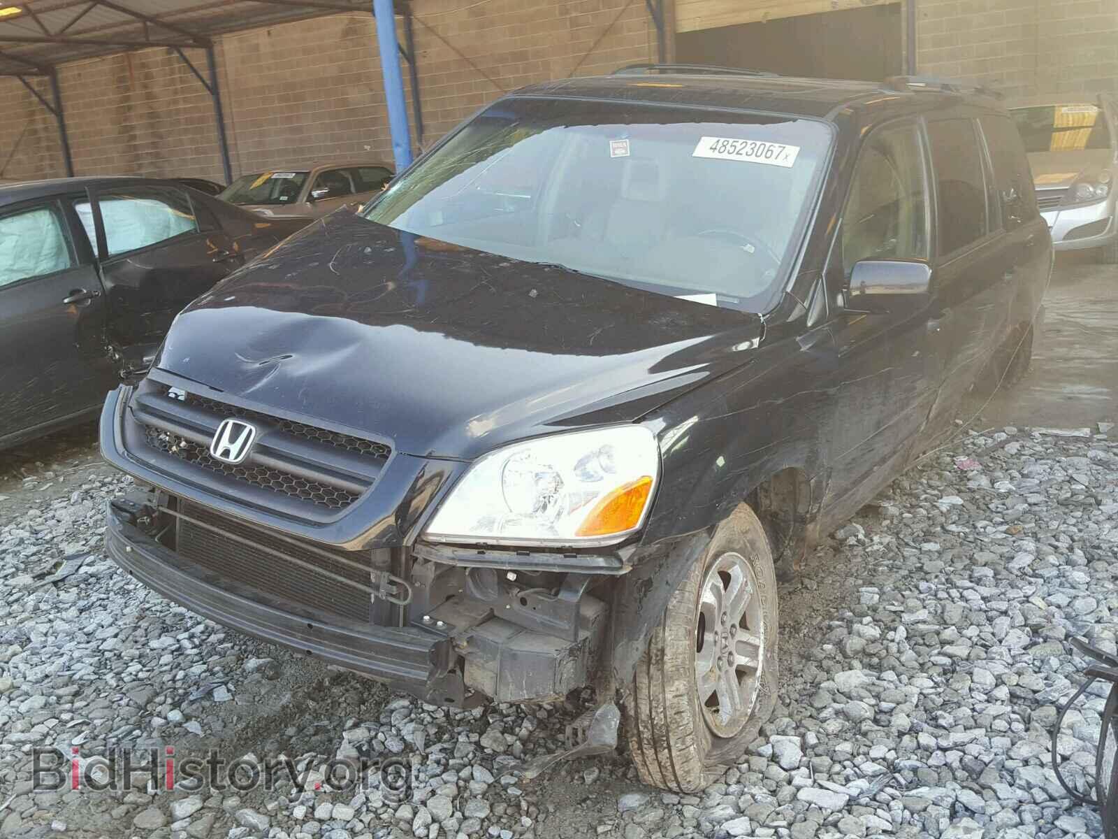 2005 HONDA PILOT - VIN: 2HKYF18615H534733 - Фото 2