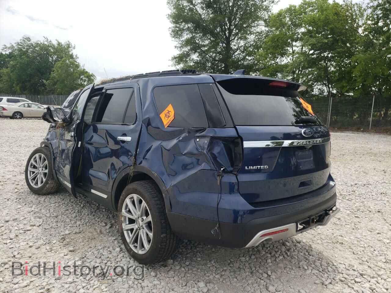 2016 FORD EXPLORER - VIN: 1FM5K8F84GGA94716 - Фото 3